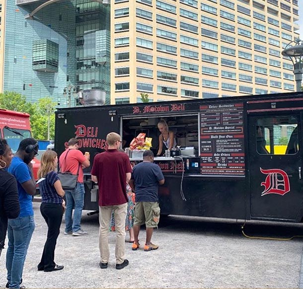 Dmotown Deli in Action